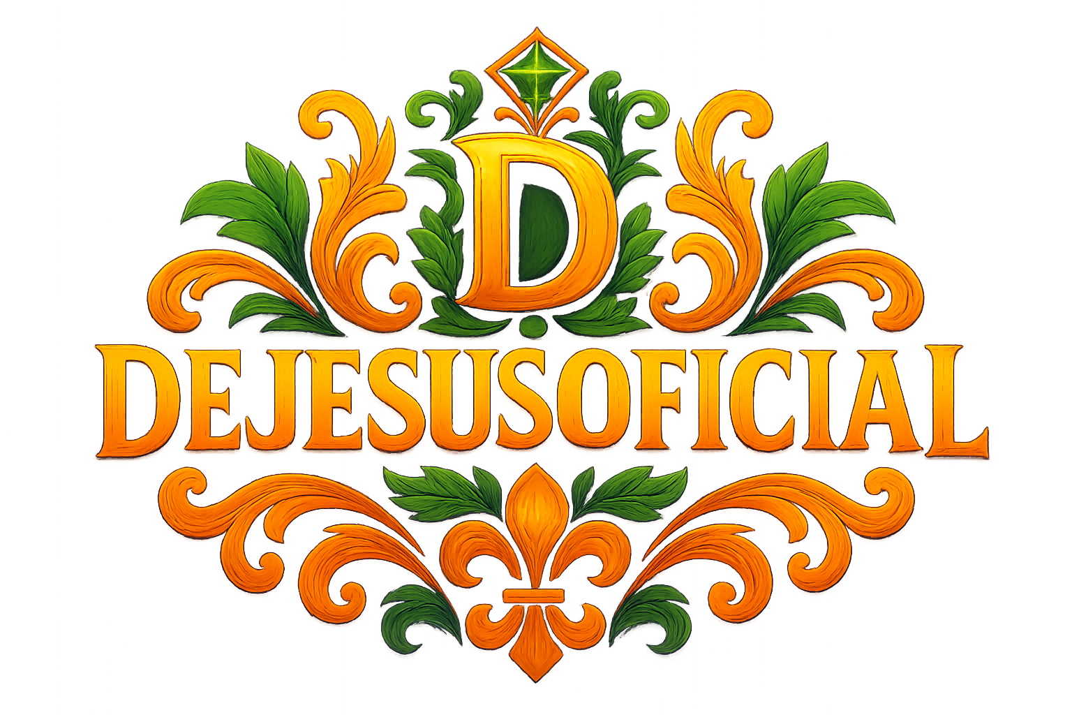 DejesusOficial en colores vivos dignos de  la abundancia 